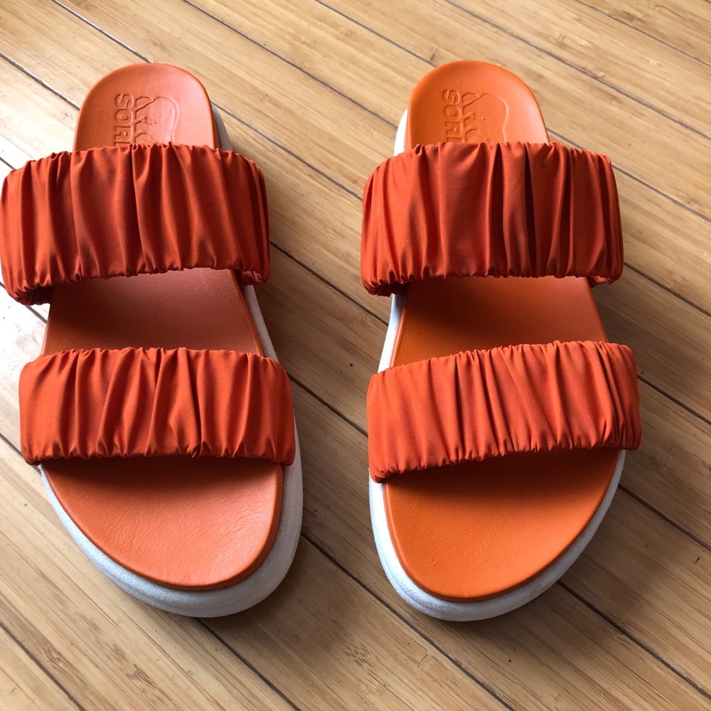 Sorel Roaming Two Straps Slide Sandals Women’s Size 8.5